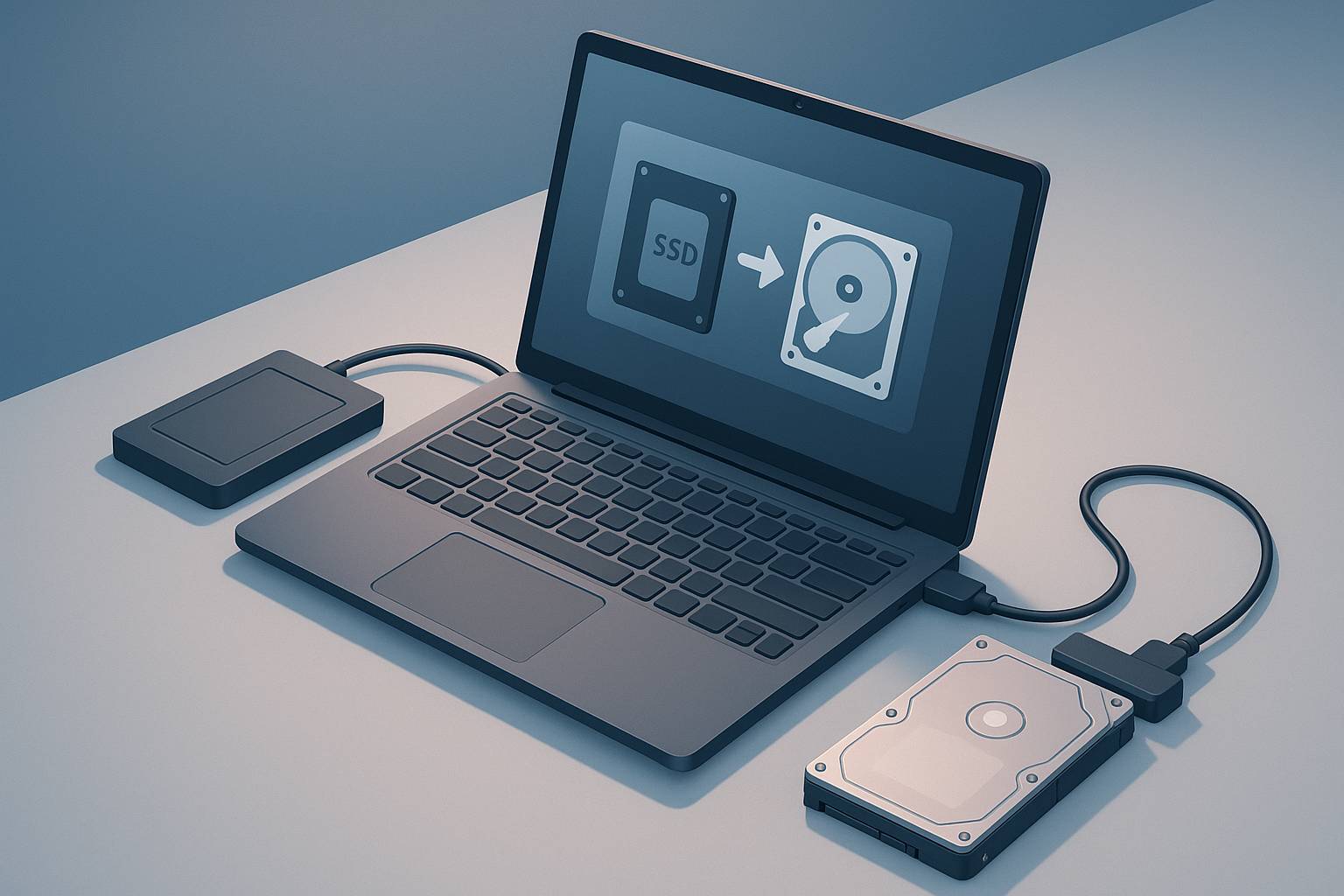 Cómo clonar un disco duro a SSD sin reinstalar Windows