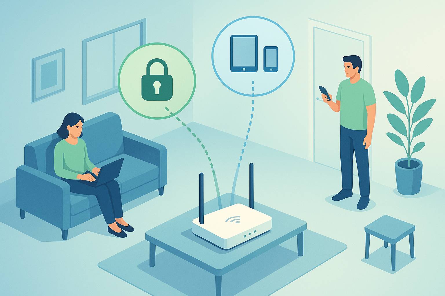 Cómo crear una red Wi‑Fi de invitados segura paso a paso