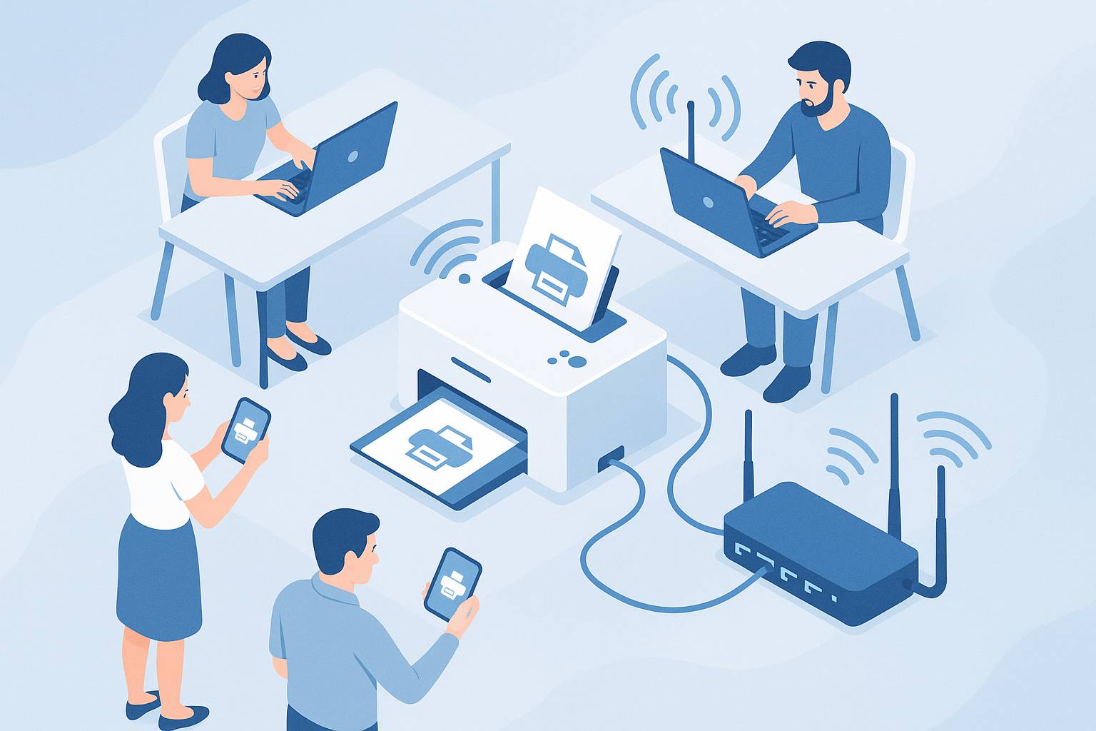 Cómo instalar impresoras en red sin errores comunes