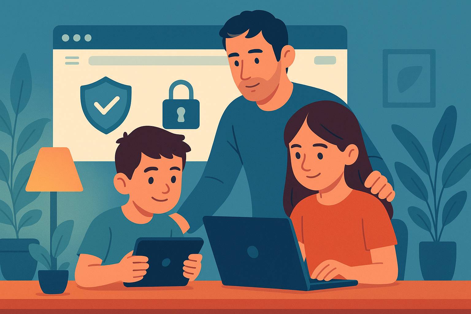 Navegadores seguros para niños con control parental y filtros de contenido